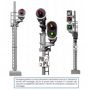 segnale-segnali-h0-alta qualita-una-vela-fermodellismo-modellismo-epoca IV-fs